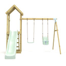 Rebo Climbing Frame with Swing and Slide - Rainier
