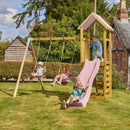 Rebo Climbing Frame with Swing and Slide - Rainier