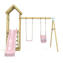 Rebo Climbing Frame with Swing and Slide - Rainier