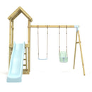 Rebo Climbing Frame with Swing and Slide - Rainier