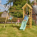 Rebo Climbing Frame with Swing and Slide - Rainier