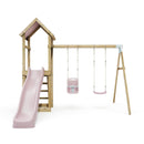 Rebo Climbing Frame with Swing and Slide - Rainier