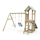 Rebo Climbing Frame with Swing and Slide - Rainier