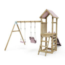 Rebo Climbing Frame with Swing and Slide - Rainier
