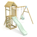 Rebo Climbing Frame with Swing and Slide - Rainier