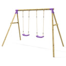 Rebo Double Swing Set - Venus Purple