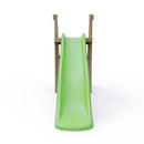 Rebo Free Standing Garden Wave Water Slide with Wooden Platform - 6Ft Slide Light Green