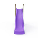 Rebo Free Standing Garden Wave Water Slide with Wooden Platform - 8FT Purple