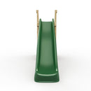 Rebo Free Standing Garden Wave Water Slide with Wooden Platform - 8FT Slide Dark Green