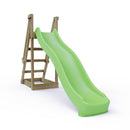 Rebo Free Standing Garden Wave Water Slide with Wooden Platform - 8FT Slide Light Green