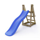 Rebo Garden Wave Free Standing Water Slide with Wooden Platform - 6ft Slide Blue