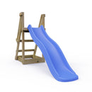 Rebo Garden Wave Free Standing Water Slide with Wooden Platform - 6ft Slide Blue