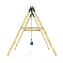 Rebo Glide Wooden Single Swing Sets with Swing Seat – Dandelion