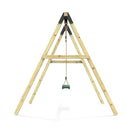 Rebo Glide Wooden Single Swing Sets with Swing Seat – Dandelion