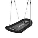 Rebo High Density Fabric Boat Style Swing Seat - Single Boat Swing Seat