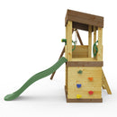 Rebo Lookout Tower with Single Swing, Wave Slide and Adventure Pack