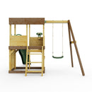 Rebo Lookout Tower with Single Swing, Wave Slide and Adventure Pack