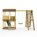 Rebo Lookout Tower with Single Swing, Wave Slide and Climbing Wall