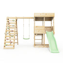 Rebo Lookout Tower with Single Swing, Wave Slide and Climbing Wall