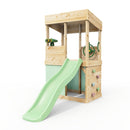 Rebo Lookout Tower with Wave Slide, Adventure and Den Packs