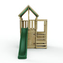 Rebo Modular Wooden Climbing Frame Adventure Playset - M11 Stepup plus Den