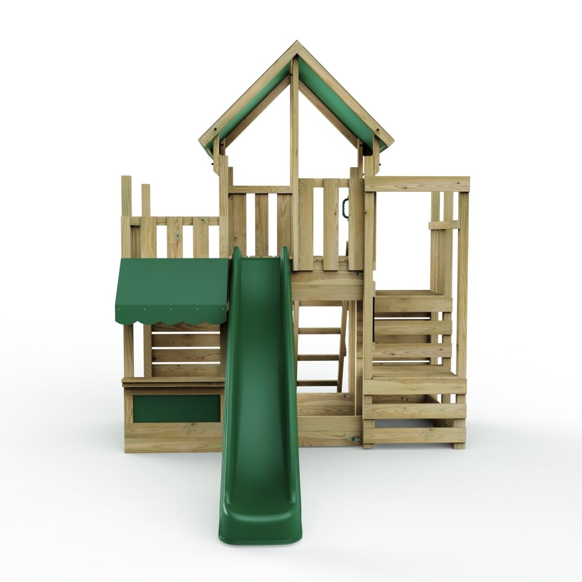 Rebo Modular Wooden Climbing Frame Adventure Playset - M22 Shop