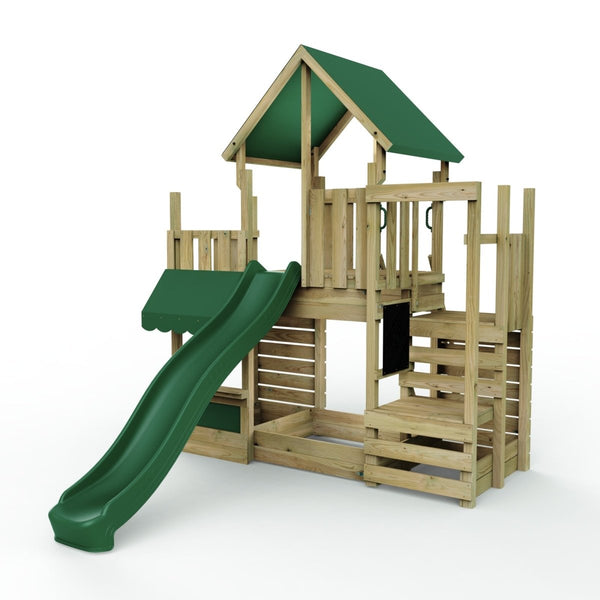 Playground Equipment Wooden Play Frame Garden Wooden Climbing