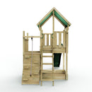 Rebo Modular Wooden Climbing Frame Adventure Playset - M3 plus Ramp