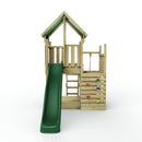 Rebo Modular Wooden Climbing Frame Adventure Playset - M3 plus Ramp