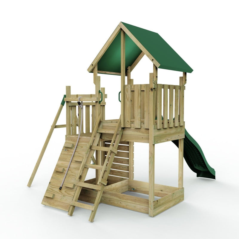 Rebo Modular Climbing Frame Adventure Playset - M8 plus Ramp Rebo Modular Climbing Frame Adventure Playset - M8 plus Ramp