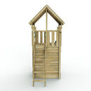Rebo Modular Wooden Climbing Frame Adventure Playset - M7 with Den