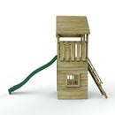 Rebo Modular Wooden Climbing Frame Adventure Playset - M7 with Den