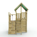 Rebo Modular Wooden Climbing Frame Adventure Playset - M8 plus Ramp