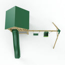 Rebo Modular Wooden Climbing Frame Adventure Playset - Swing Haldon