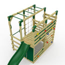 Rebo Ninja Climbing Cube Wooden Climbing Frame - Double