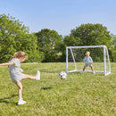 Rebo Portable PVC Football Goal with Training Kit - 6 x 4 FT