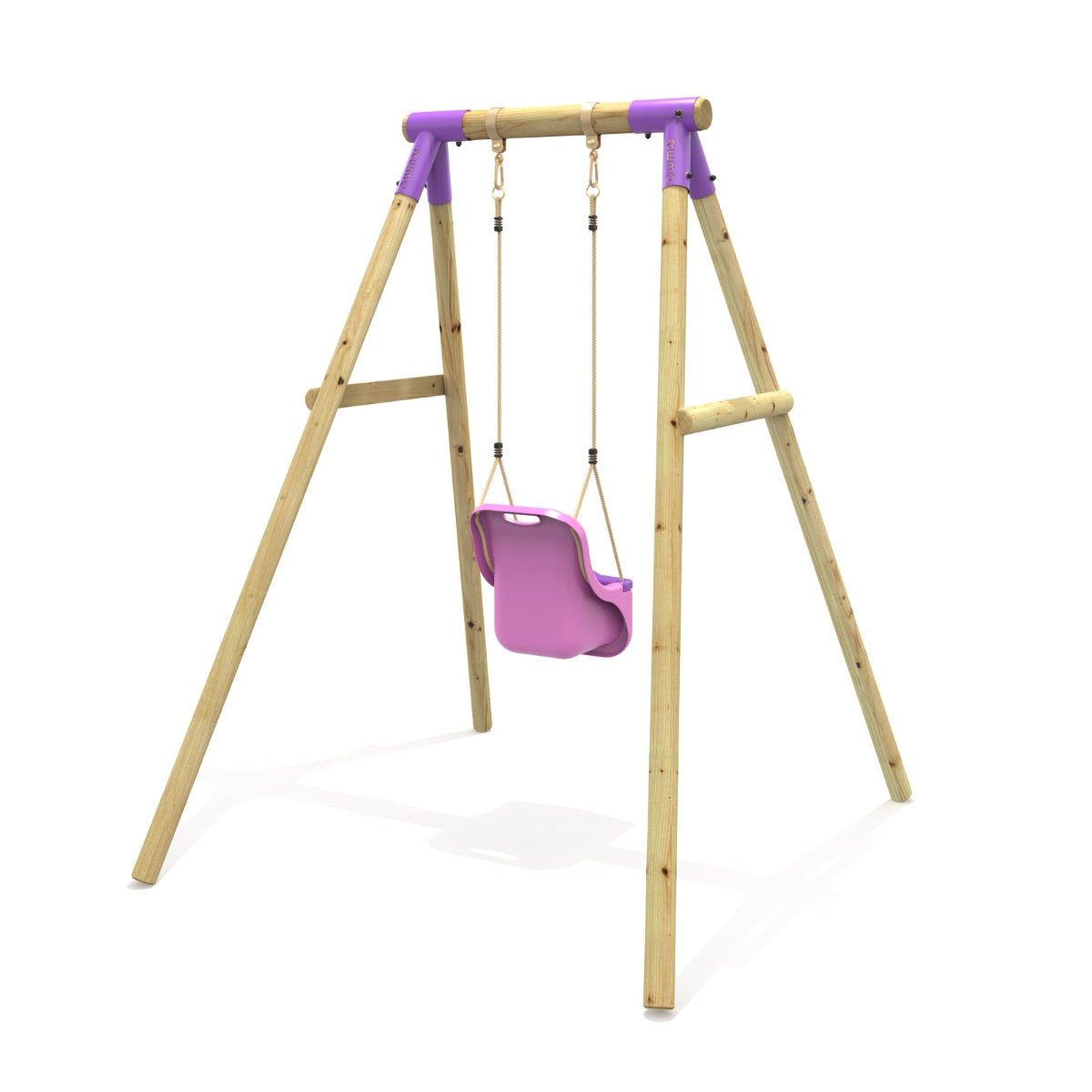 Rebo Single Swing Set - Pluto Purple