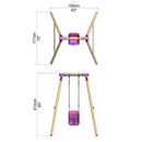 Rebo Single Swing Set - Pluto Purple
