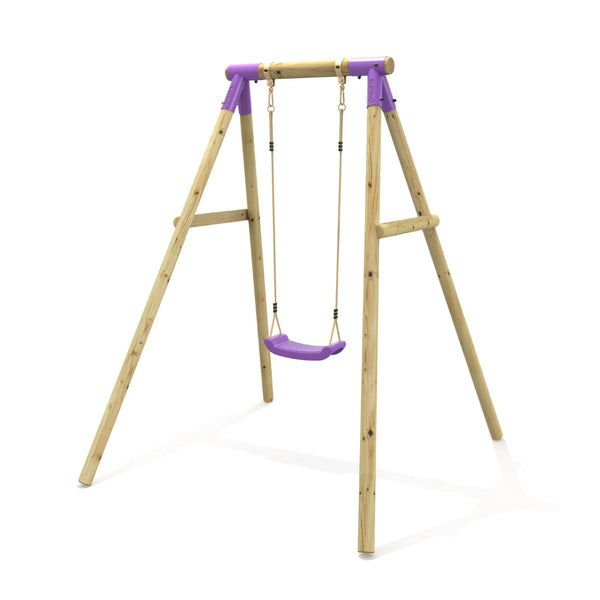 Rebo Single Swing Set - Solar Purple