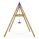 Rebo Single Swing Set - Solar Purple