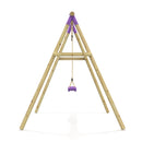 Rebo Single Swing Set - Solar Purple