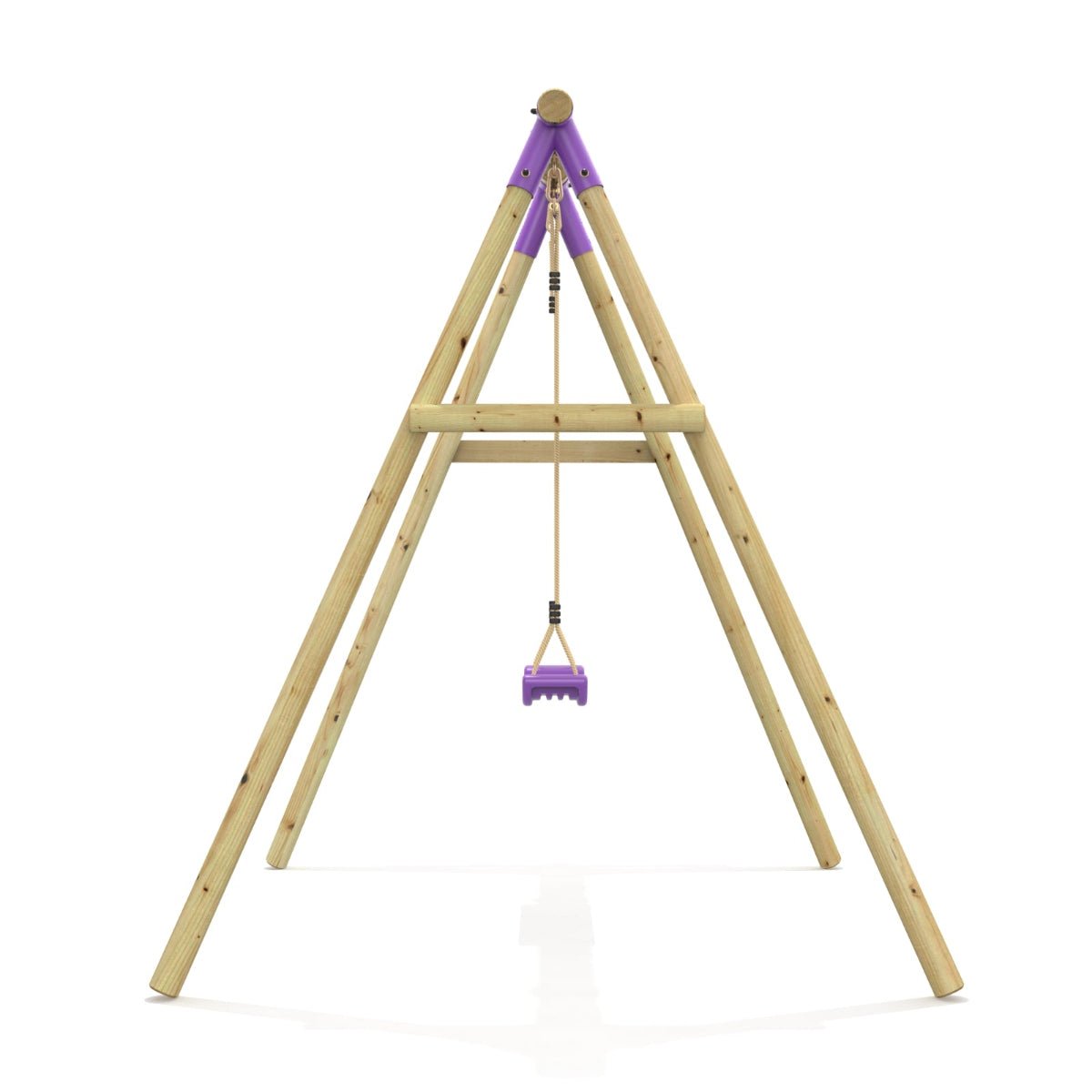 Rebo Single Swing Set - Solar Purple