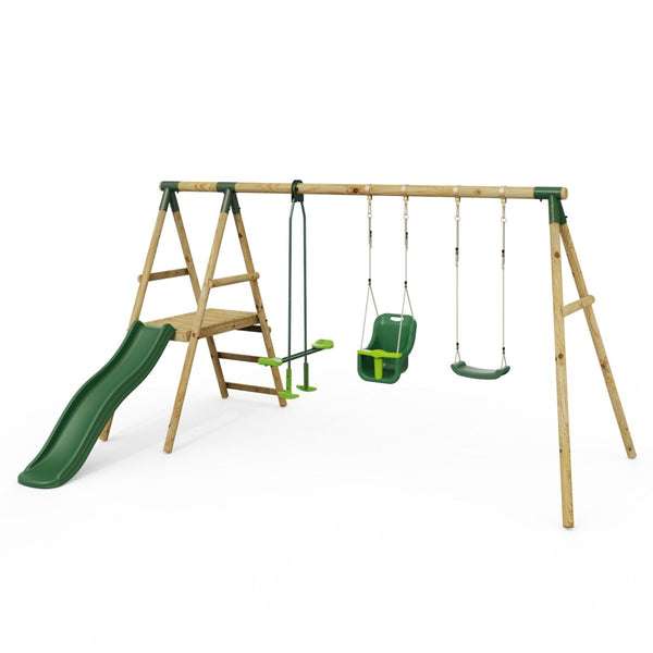 Triple Swings & Triple Swing Sets for the Garden | Outdoor Toys