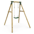 Rebo Wooden Single Garden Swing Set - Solar