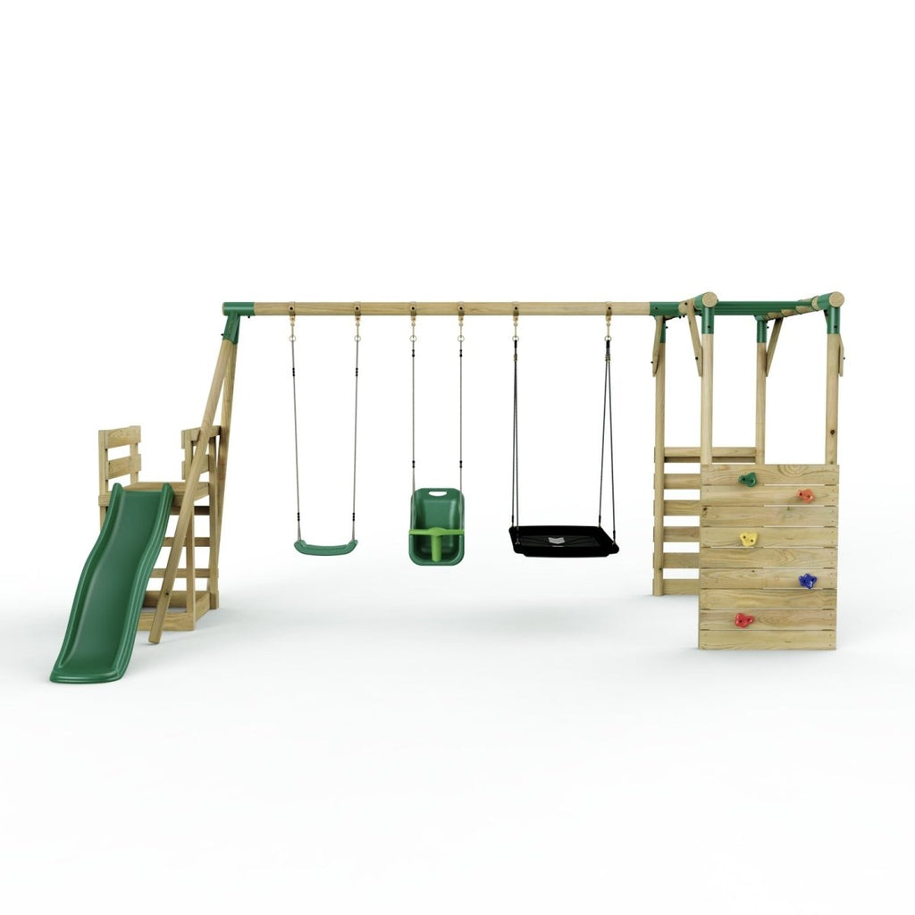 rebo-wooden-swing-set-with-