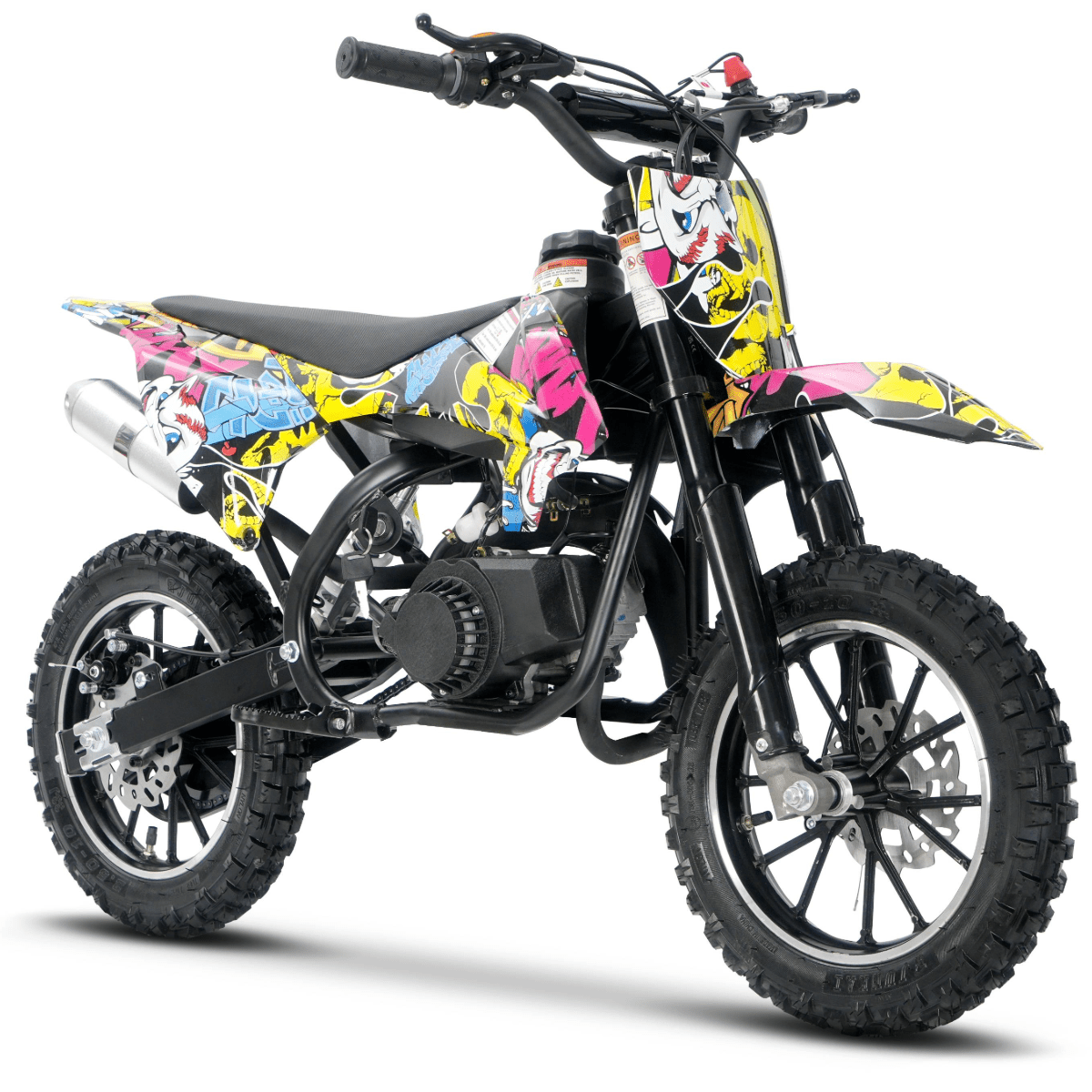 Renegade 80R 49cc Petrol Mini Dirt Bike - Comic | OutdoorToys