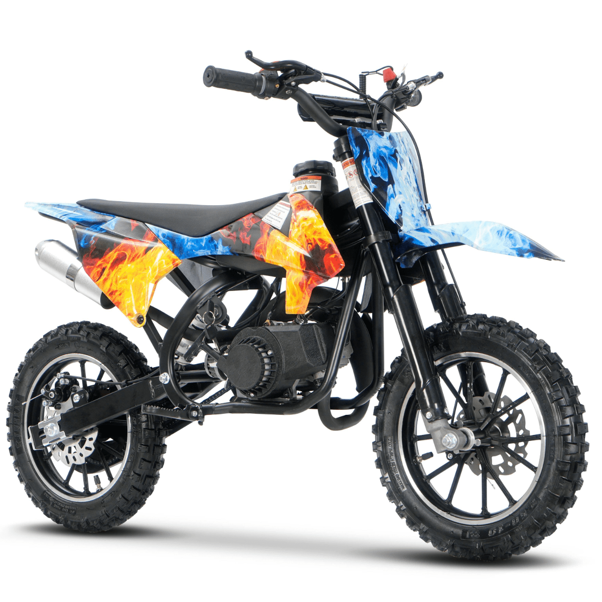 Renegade 80R 49cc Petrol Mini Dirt Bike - Fire | OutdoorToys