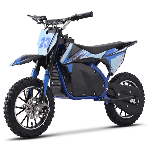 Renegade 80R 800W 36V Electric Mini Dirt Bike - Blue