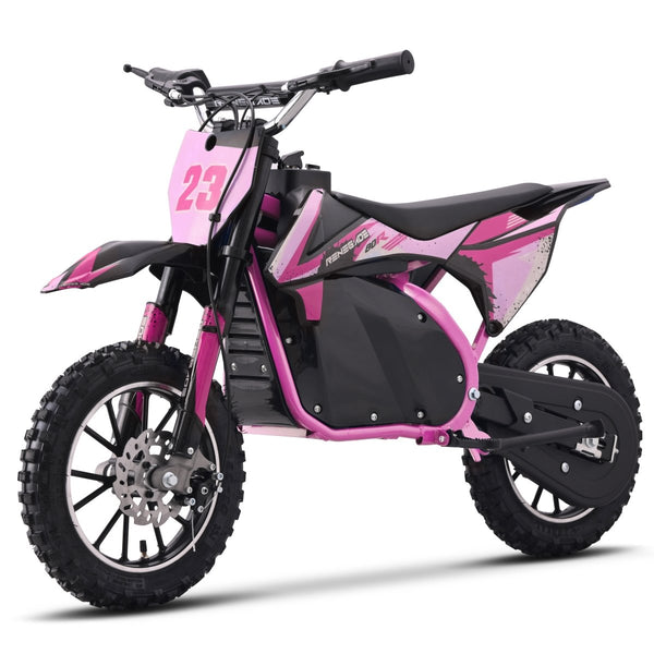Renegade 80R 800W 36V Electric Mini Dirt Bike - Pink