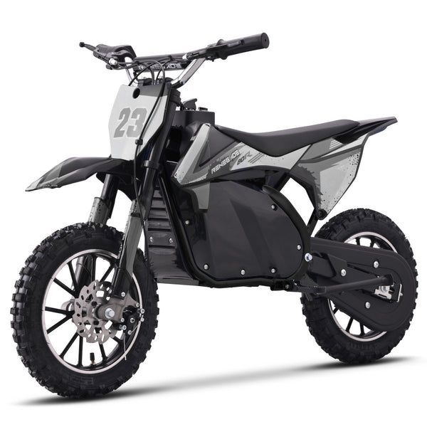 Renegade 80R 800W 36V Electric Mini Dirt Bike - White